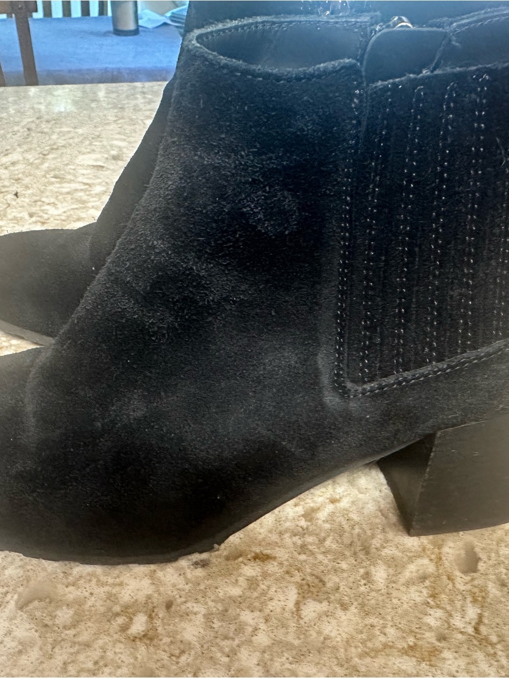 Aquatalia Women's Black Suede Ankle Booties - 9